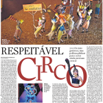 Estadão dedica a capa do “Caderno 2” ao circo